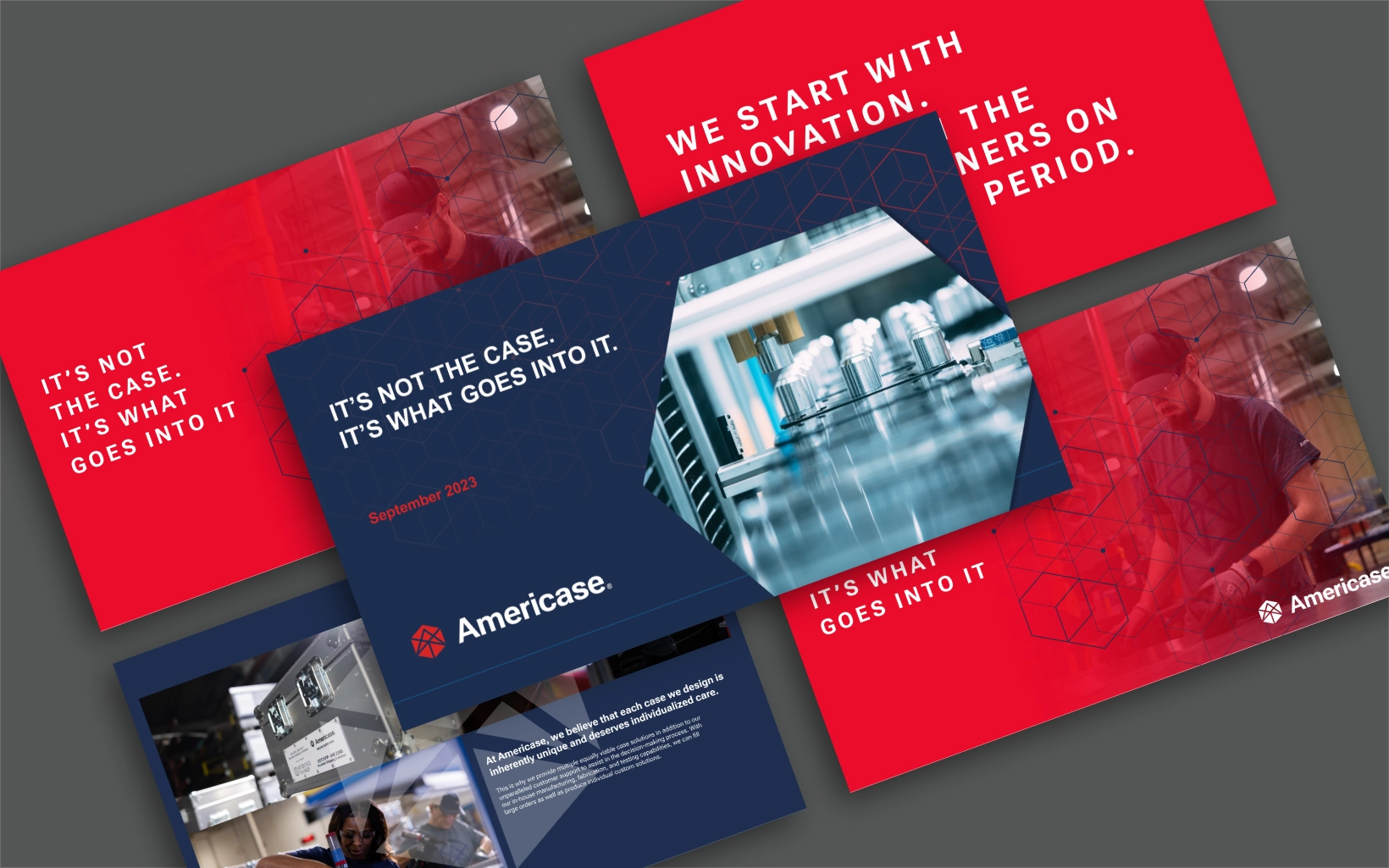 Americase brand photos.
