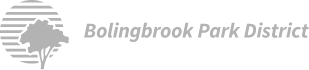 Gray Bolingbrook Park District Logo.